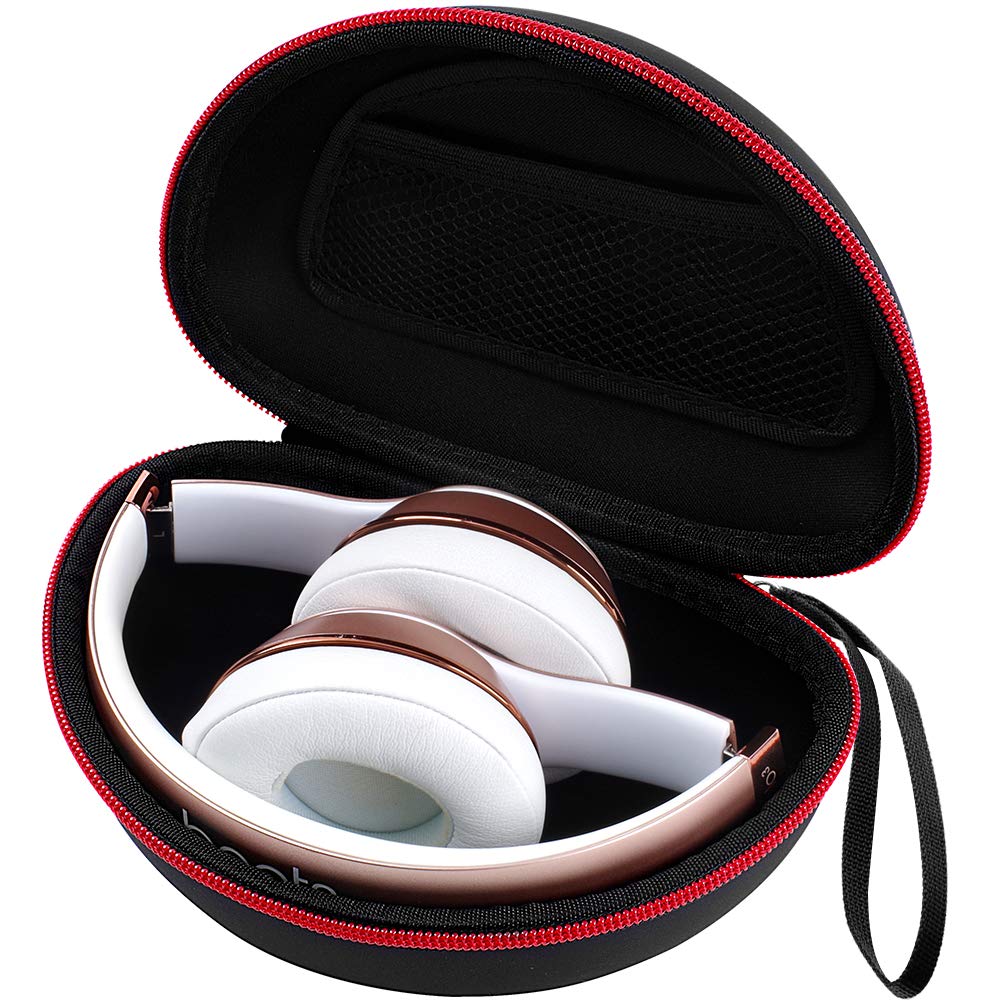 Oculus Quest 2 VR Headset Hard Carrying Case with Beats Solo3/Solo2 Headphone Storage - Durable Protective Travel Case for VR Gaming Accessories (2 Pack) - Perfect for Travel, Storage & VR Gaming Sessions