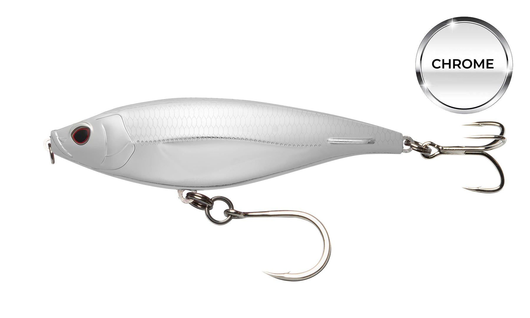 Nomad Madscad 190 AT Chrome Limited Edition Trolling Lure - 7 1/2