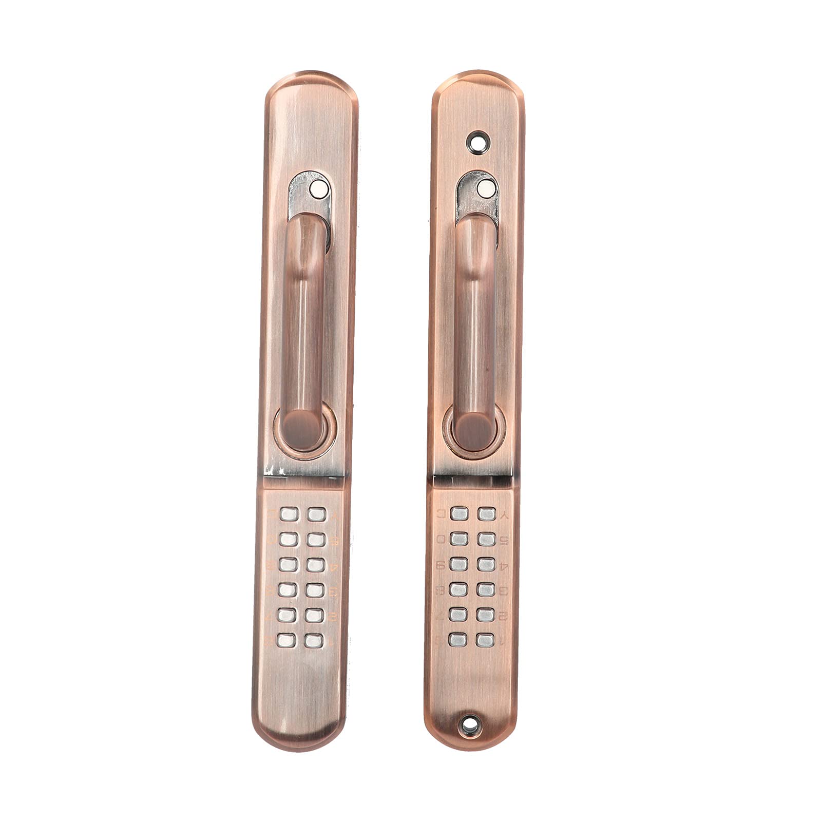 Orangeiot Smart Keyless Entry Deadbolt Lock - Electronic Keypad Door Lock with Auto Lock & 1-Touch Locking, 20 User Codes, Easy Installation in Oil Rubbed Bronze - Perfect for Homes, Apartments & Vacation Rentals