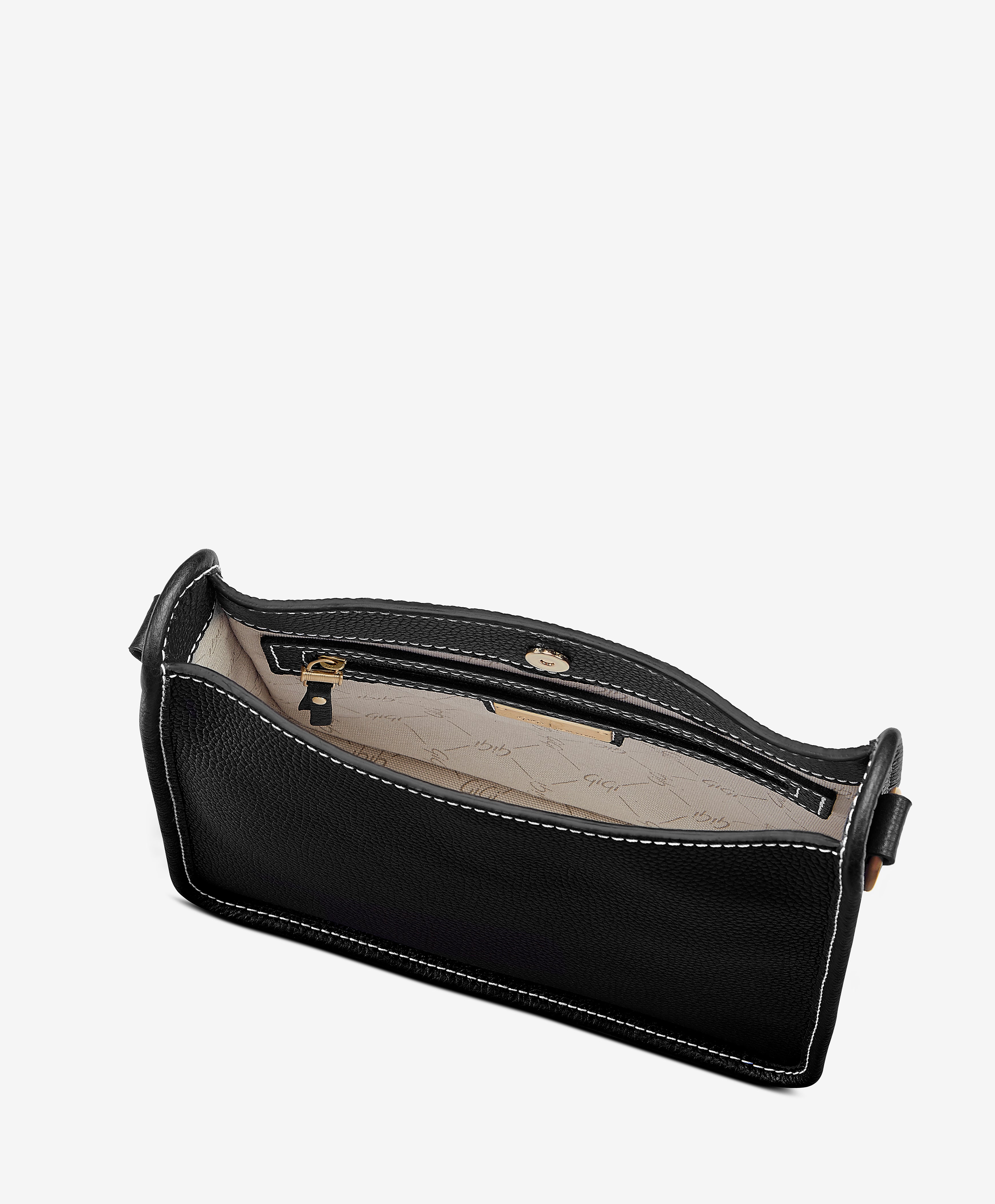 Elle Crossbody Bag - Black Pebble Grain Leather Purse for Women | Stylish & Durable Handbag for Work, Travel & Everyday Use
