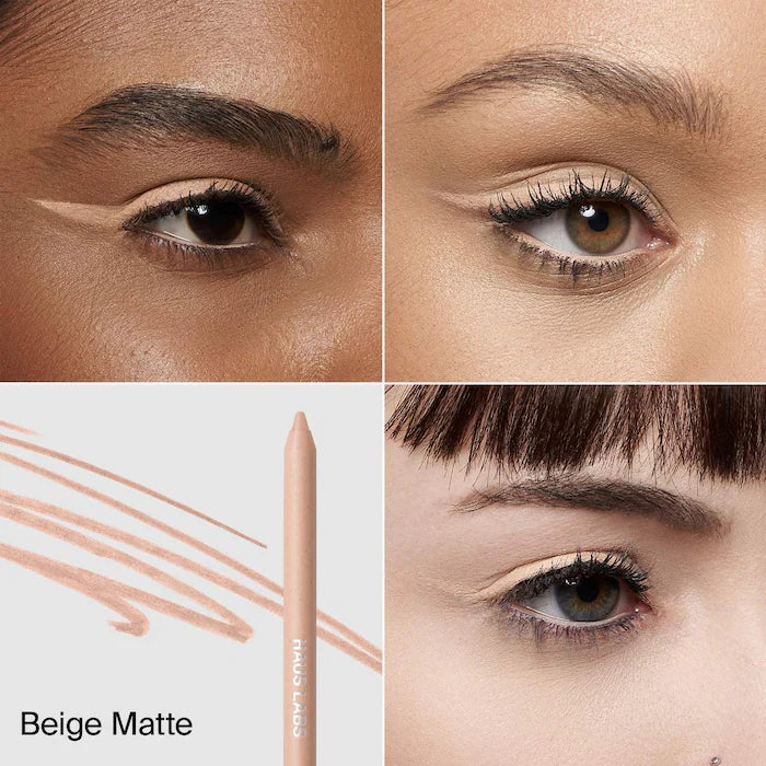 Haus Labs Optic Intensity Eco™ Waterproof Gel Eyeliner Pencil - Long-Lasting, Smudge-Proof for Day & Night Makeup Looks