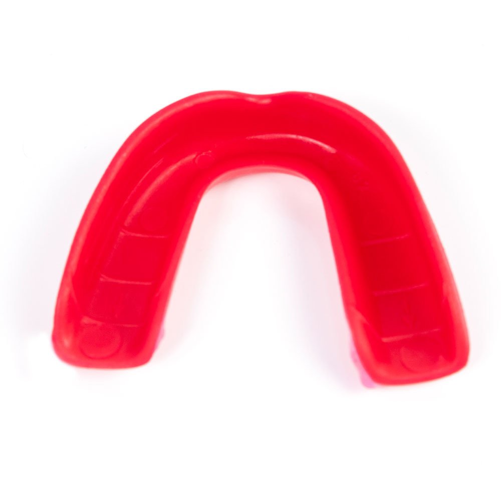 Single Mouth Guard for Kids - Red Sports Mouthguard for Teeth Protection - Perfect for Boxing, Football & Martial Arts Training