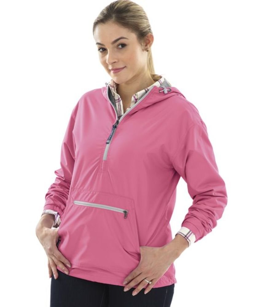 Charles River Apparel Women's Chatham Anorak Jacket - Lightweight Waterproof Windbreaker for Hiking, Camping & Outdoor Activities