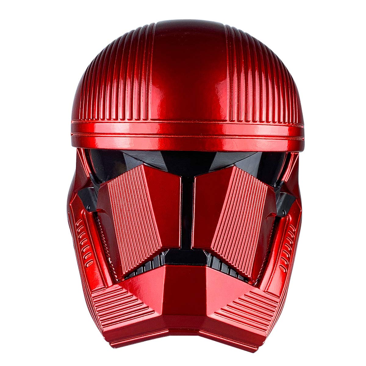 Mandalorian Helmet Cosplay Mask for Halloween - Two Versions | Star Wars Costume Accessory for Cosplay, Halloween Party & Comic Con
