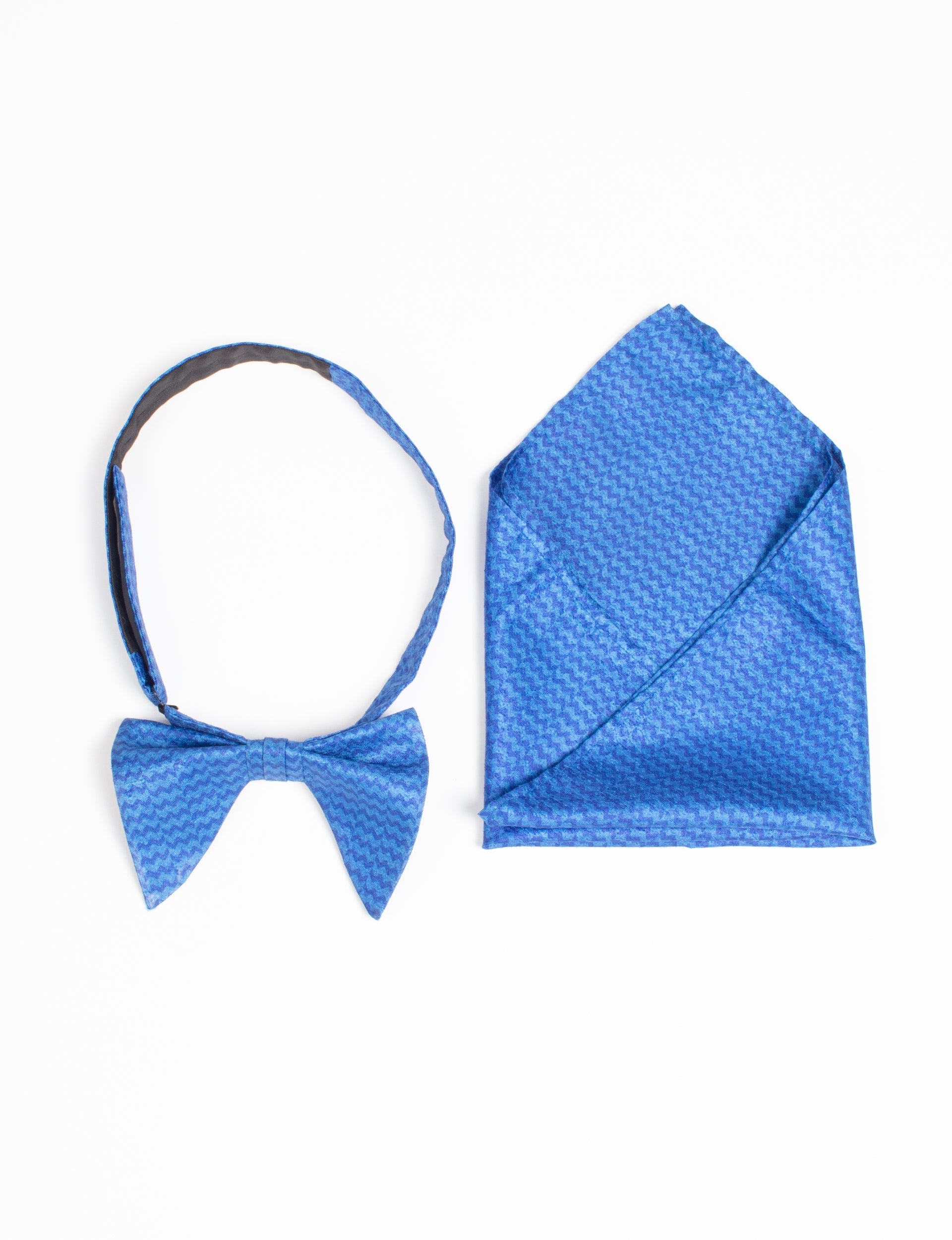 Elegant Bow Tie and Pocket Square Set for Men - Perfect for Weddings, Prom & Formal Events