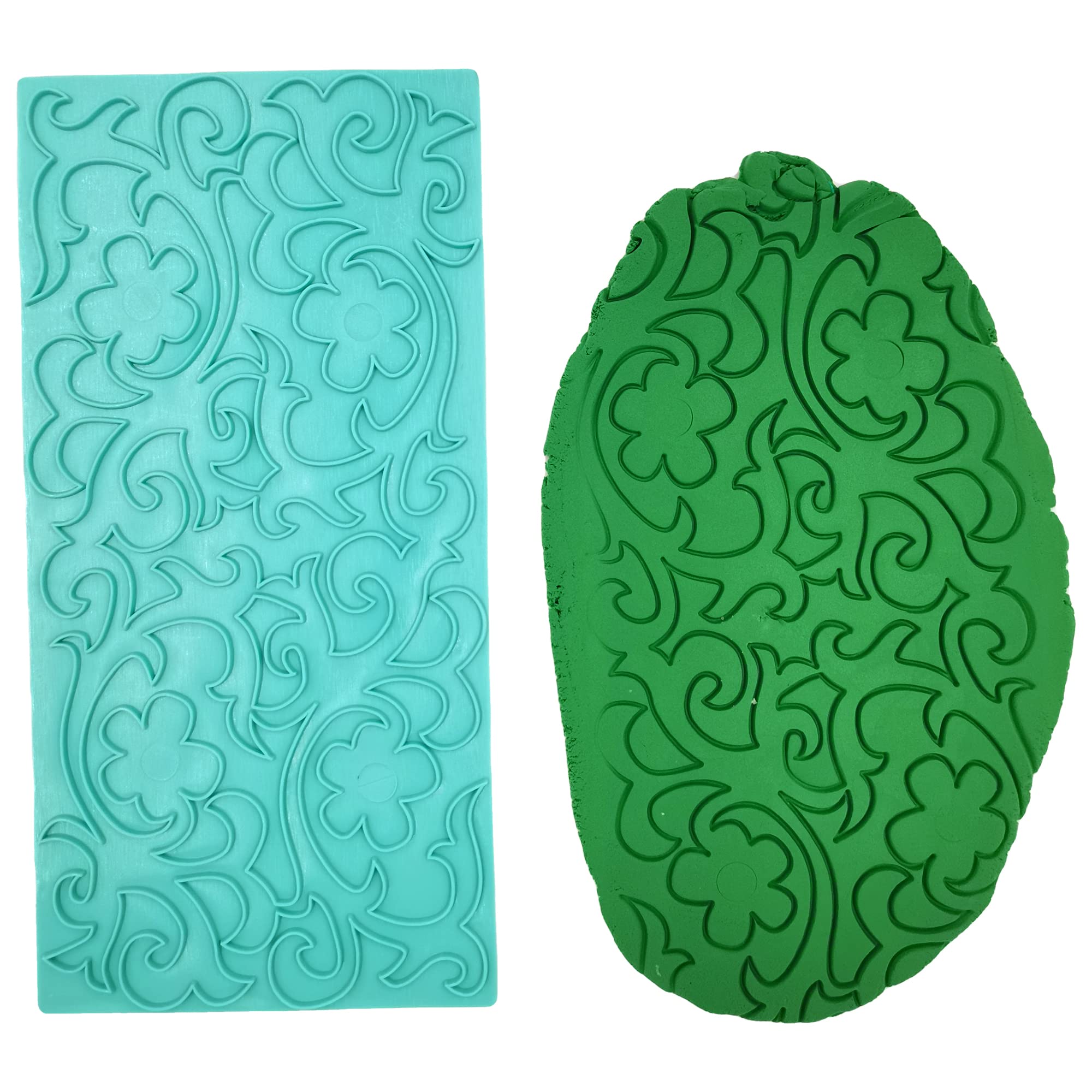 Gumpaste Flower Press Mold Set - Fondant Cake Embosser for Cupcake, Cookies & Cake Decorating | DIY Sugar Flower Design Tool for Wedding, Birthday & Party Desserts