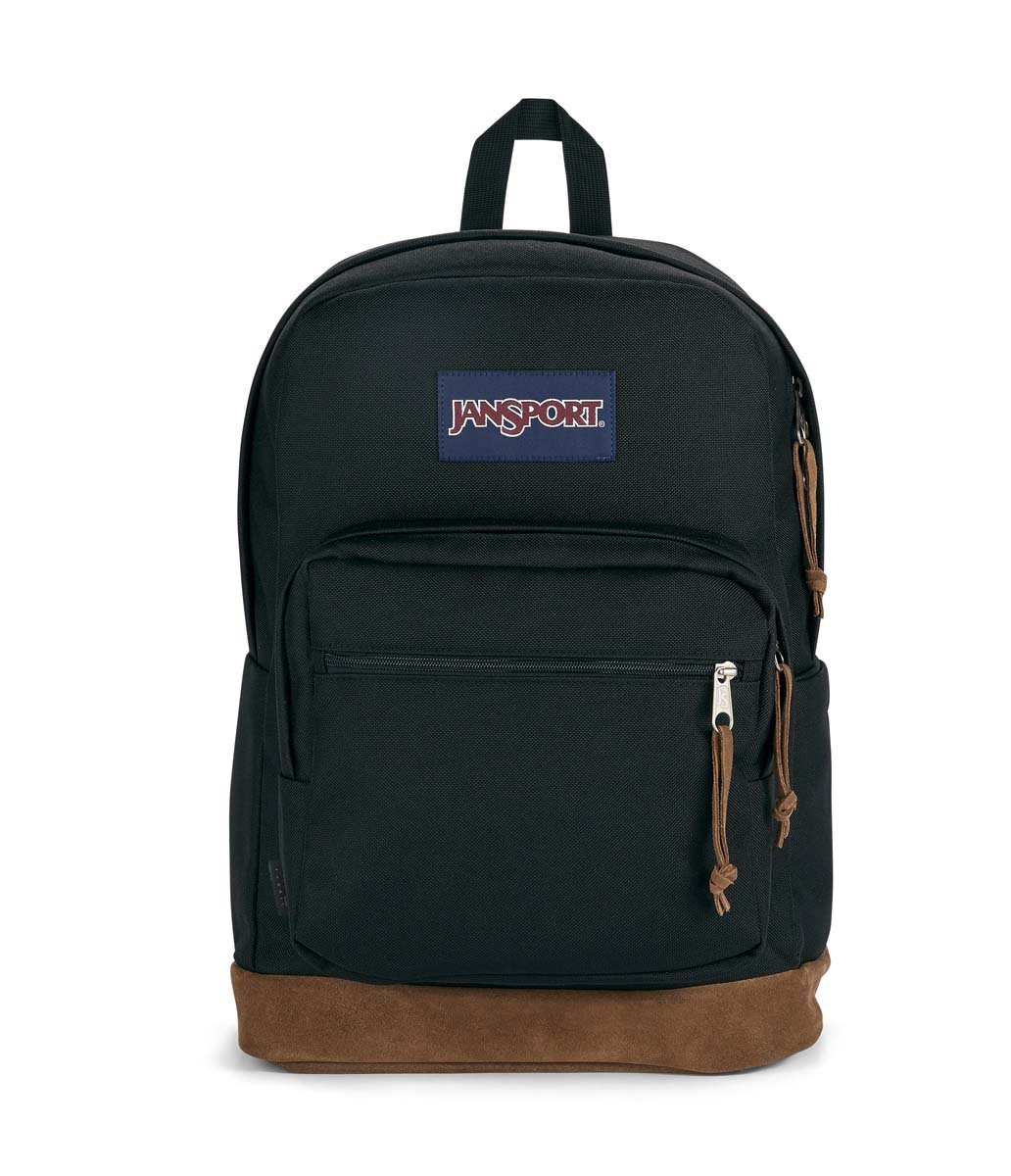 JanSport Right Pack Backpack - Lightweight Durable School & Travel Backpack for Men & Women - Perfect for College, Hiking & Everyday Use (Black)