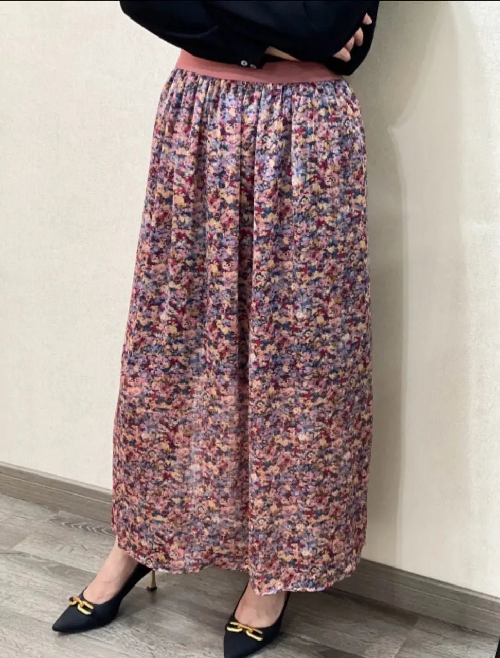 Natty Floral Maxi Dress - Elegant Long Flowy Summer Dress for Women | Perfect for Beach Vacations, Weddings & Date Nights