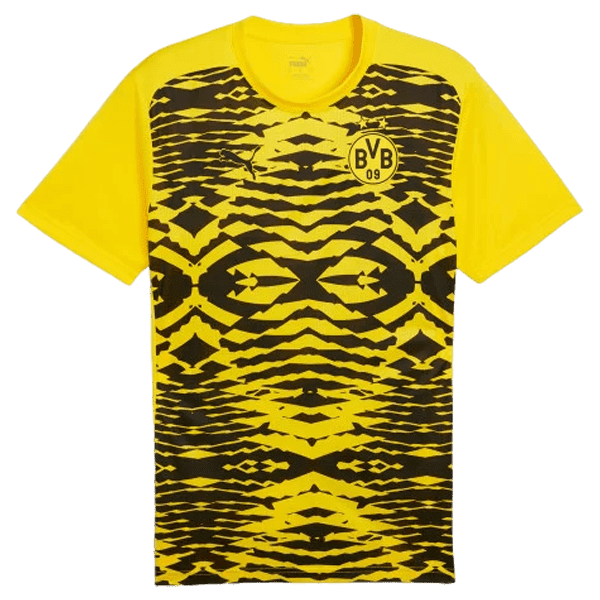 Borussia Dortmund Prematch Jersey 2023 - Authentic Soccer Training Shirt for Men & Women - Perfect for Fans, Training & Match Days (77759901)