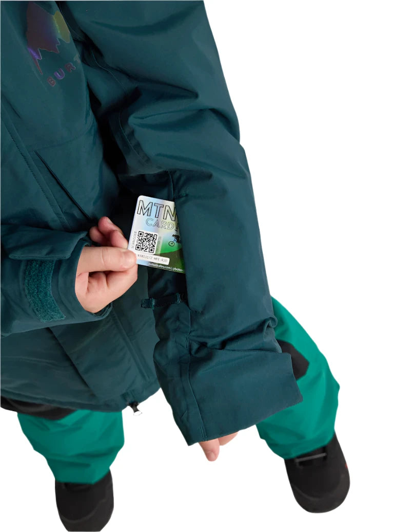 Burton Junior's Ascutney 2L Insulated Jacket 2025 - Waterproof Snow Jacket for Kids & Teens - Warm Winter Coat for Skiing, Snowboarding & Outdoor Activities