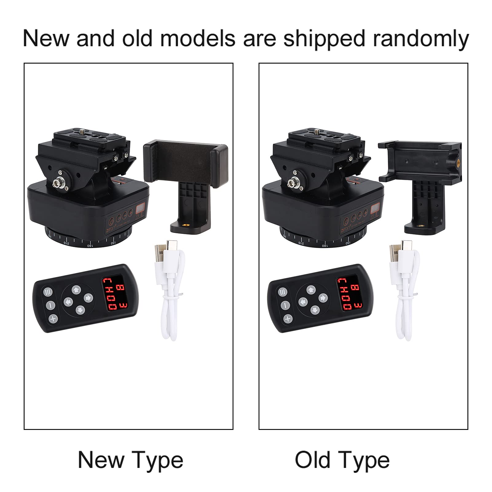 Gaeirt Motorized Tripod Head - 360° Rotating Electric Ball Head for Panoramic Photography | Remote Control Time Lapse Tripod Mount for DSLR, Smartphone & Action Cameras | Perfect for Vlogging, Astrophotography & Travel Videography