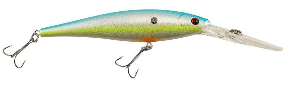 Berkley Flicker Minnow 11 Fishing Lure - Premium Hard Bait for Bass, Trout & Walleye - Realistic Swimming Action - Perfect for Freshwater & Saltwater Fishing