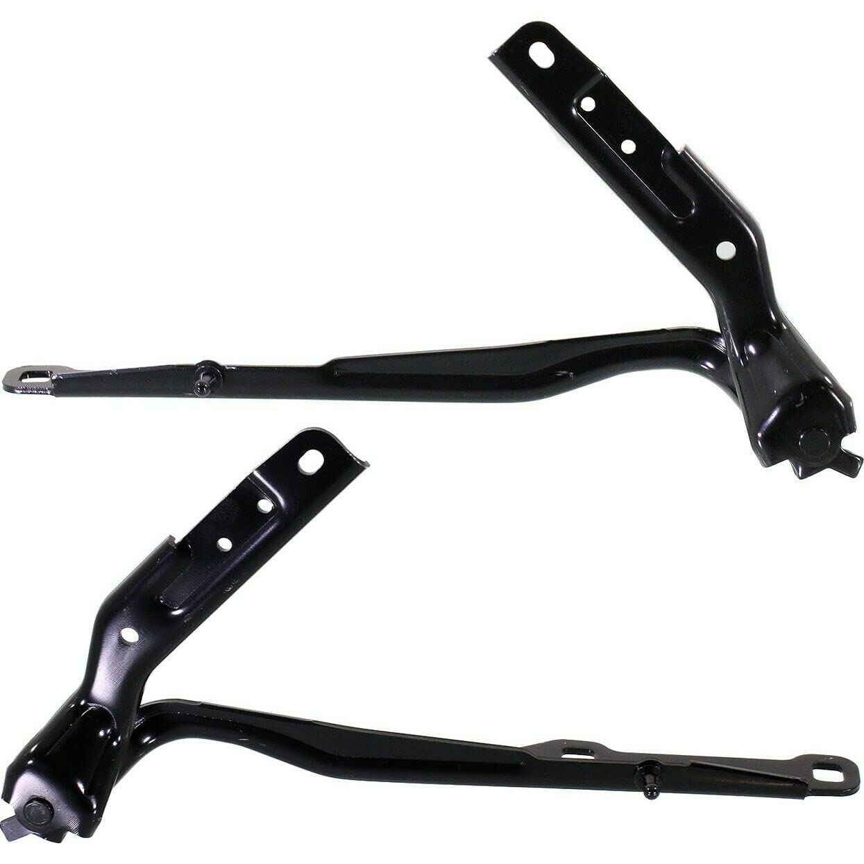 Replacement Set of 2 Hood Hinges - Driver & Passenger Side CH1236118 & CH1236117 - Durable Auto Parts for Smooth Hood Operation - Perfect for Car Repair & Maintenance