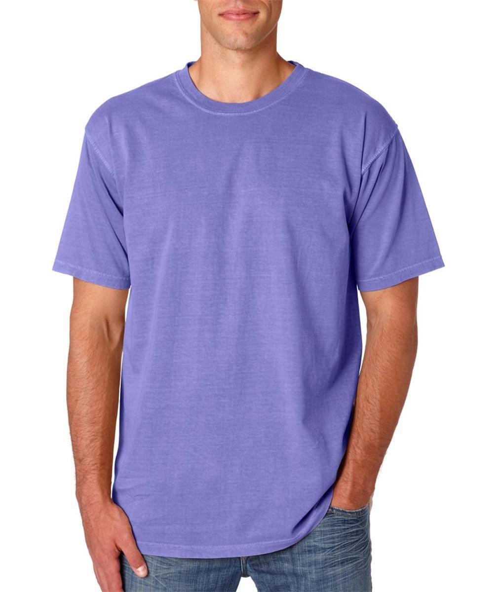 Comfort Colors Men's Soft Ring-Spun Cotton Pocket T-Shirt - Relaxed Fit Casual Tee for Everyday Wear, Work & Weekend Outings