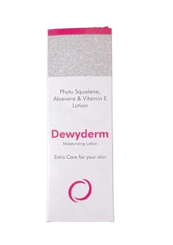 Dewyderm Moisturizing Lotion 100ml - Hydrating Face & Body Cream for Dry Skin - Daily Moisturizer for Men & Women - Perfect for Home, Office & Travel Use