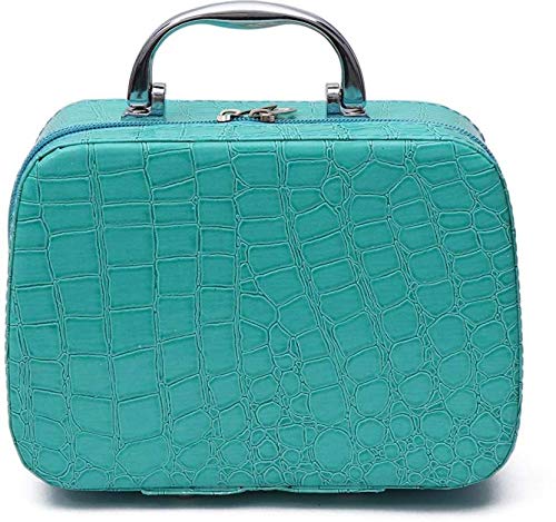 SEAHAVEN Cosmetic & Jewelry Box with Mirror - Travel & Vanity Organizer