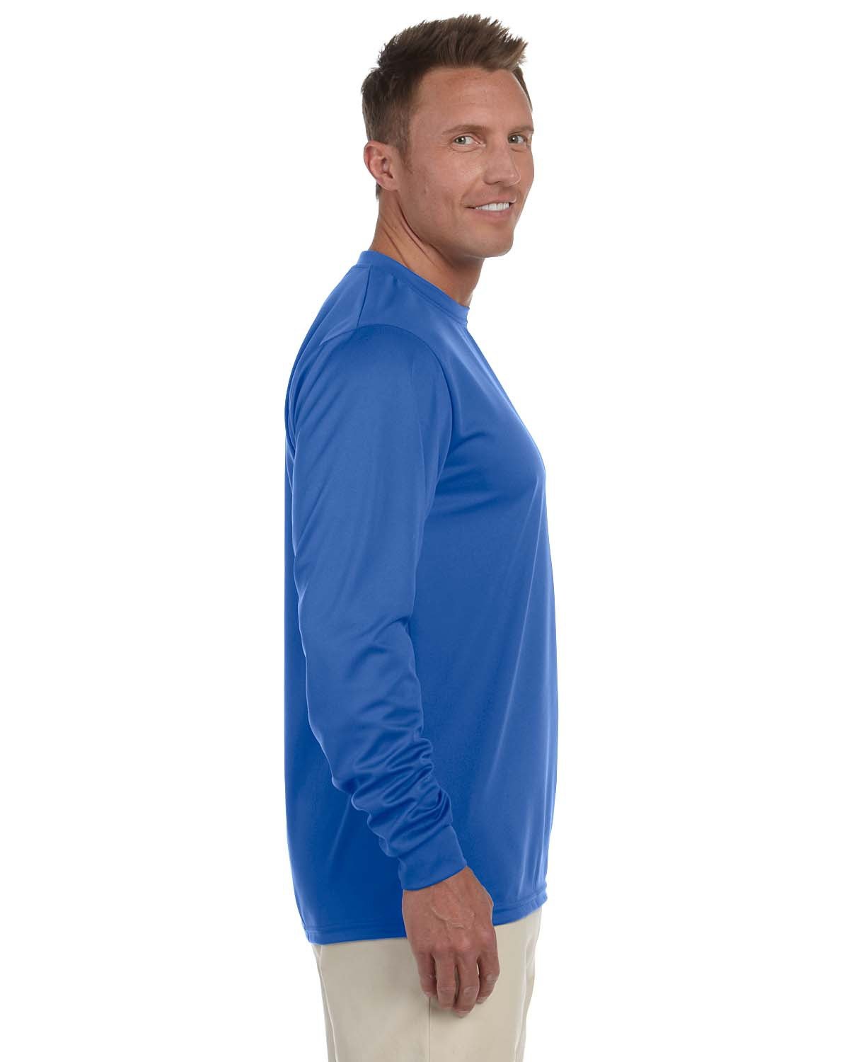 Augusta Sportswear 788 Moisture-Wicking Long Sleeve T-Shirt for Men & Women - Perfect for Running, Hiking & Outdoor Activities