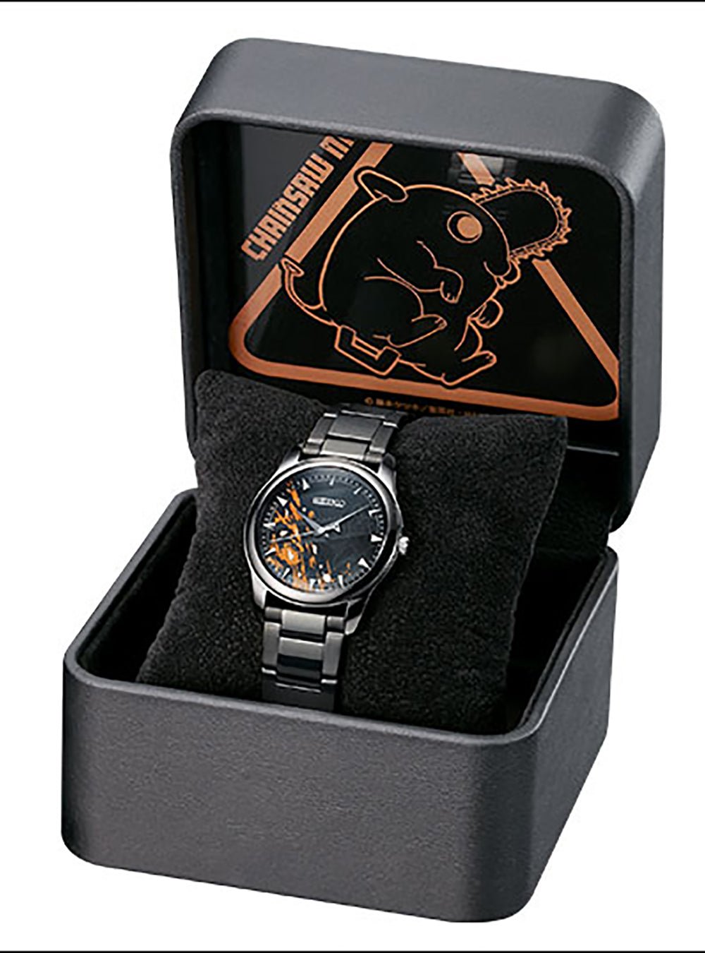 Chainsaw Man × Seiko Collaboration Watch - Limited Edition Japan Made | Anime Collector's Watch for Fans & Fashion Enthusiasts