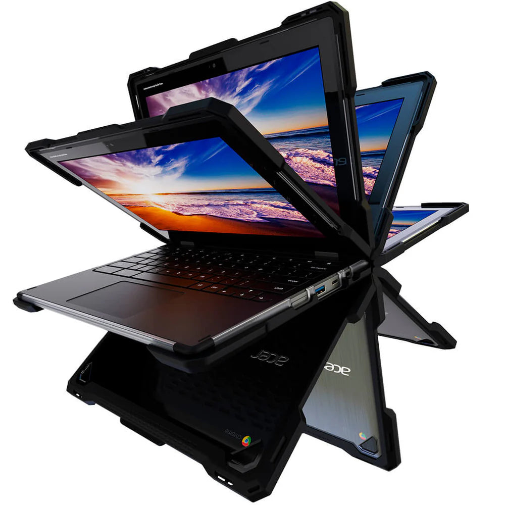 Durable UZBL Hard Shell Protective Case for Acer Chromebook - Shockproof Cover for School, Travel & Office Use