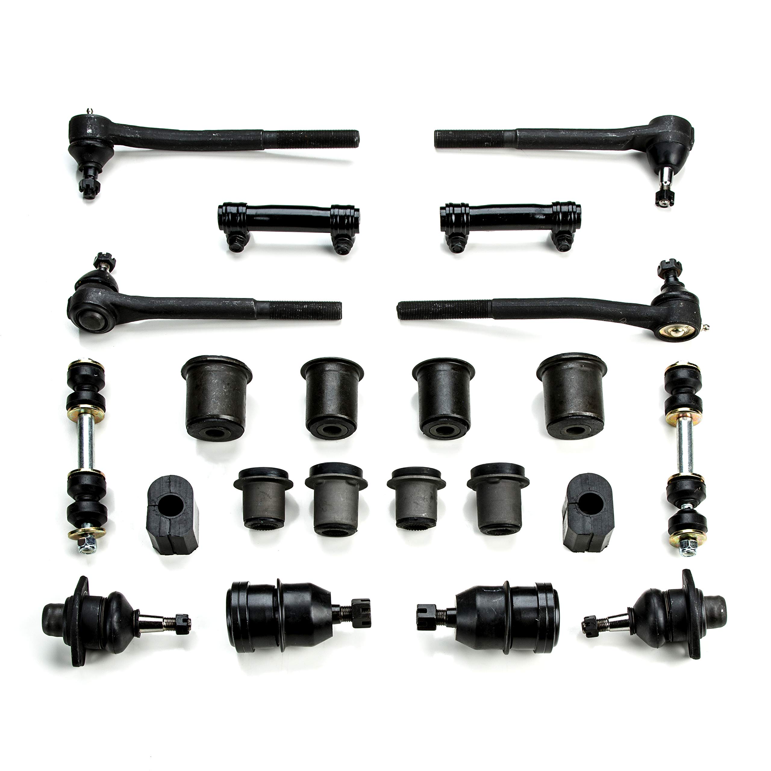 Chevrolet Chevy II/Nova Front End Suspension Rebuild Kit - 22 Piece OEM Replacement Parts for Smooth Ride & Handling - Perfect for Restoration Projects & Off-Road Adventures