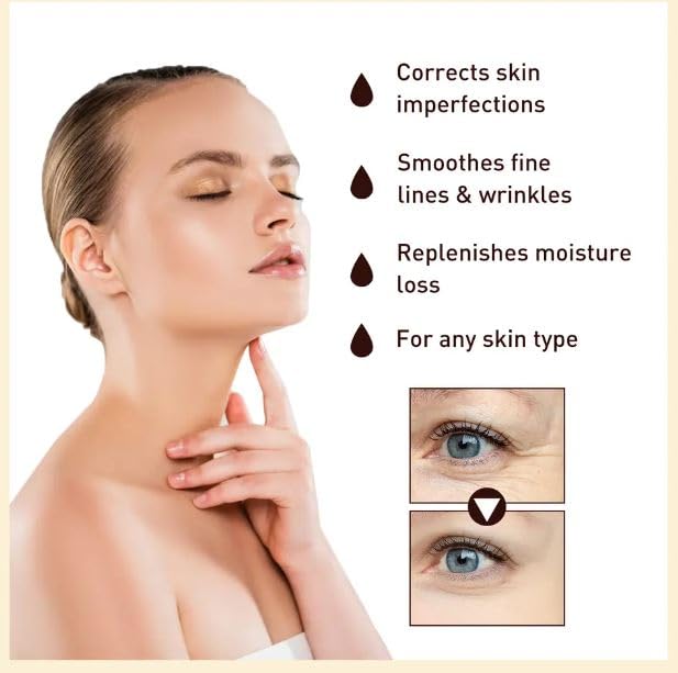 Kudh White Rice Serum for Anti-Aging & Acne - Brightening, Hydrating & Nourishing Facial Treatment (30ml) | Perfect for Daily Skincare Routine & Glowing Complexion