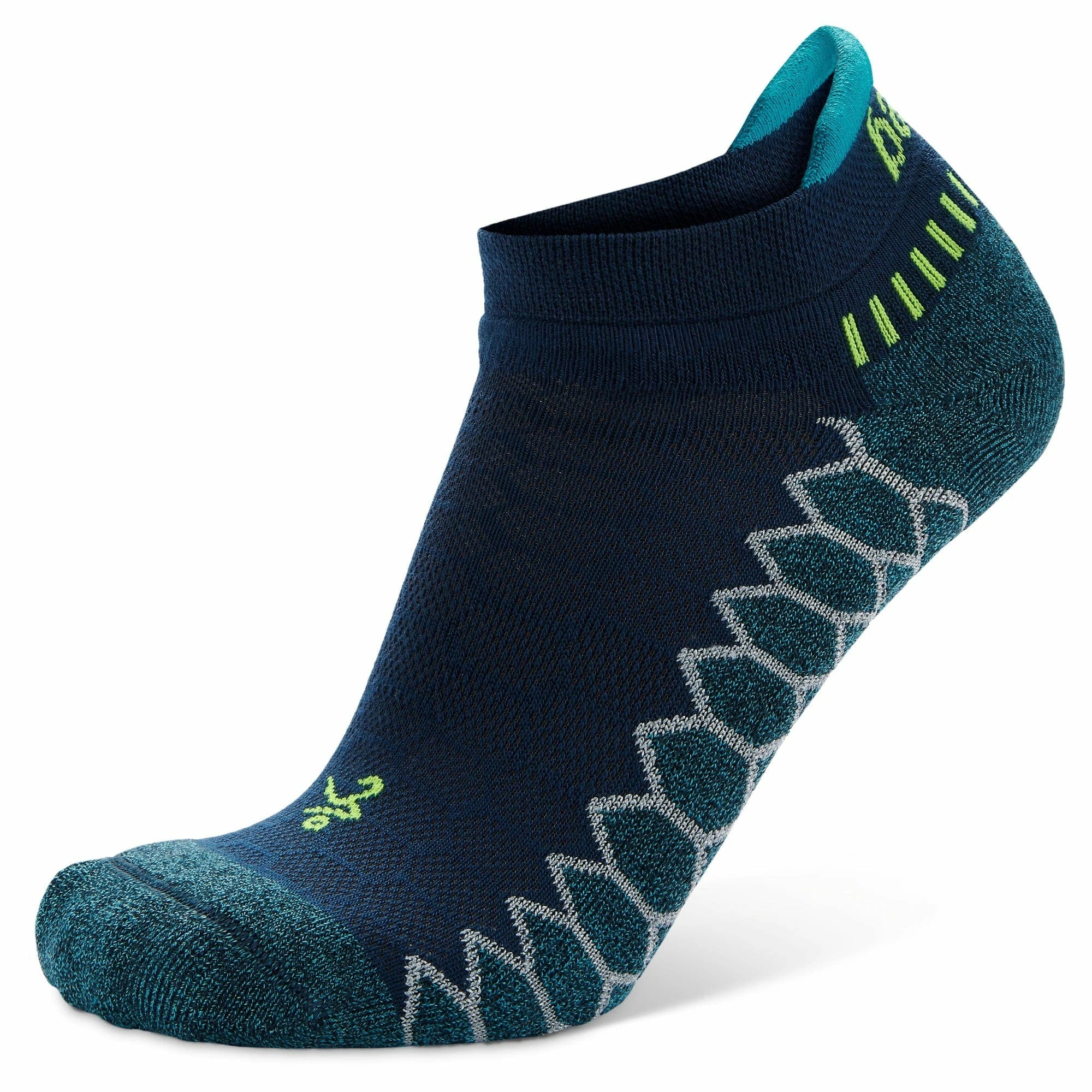 Balega Silver No Show Socks - Ultra Lightweight & Breathable Running Socks for Men & Women - Moisture Wicking & Cushioned for All-Day Comfort - Perfect for Jogging, Gym Workouts & Daily Wear
