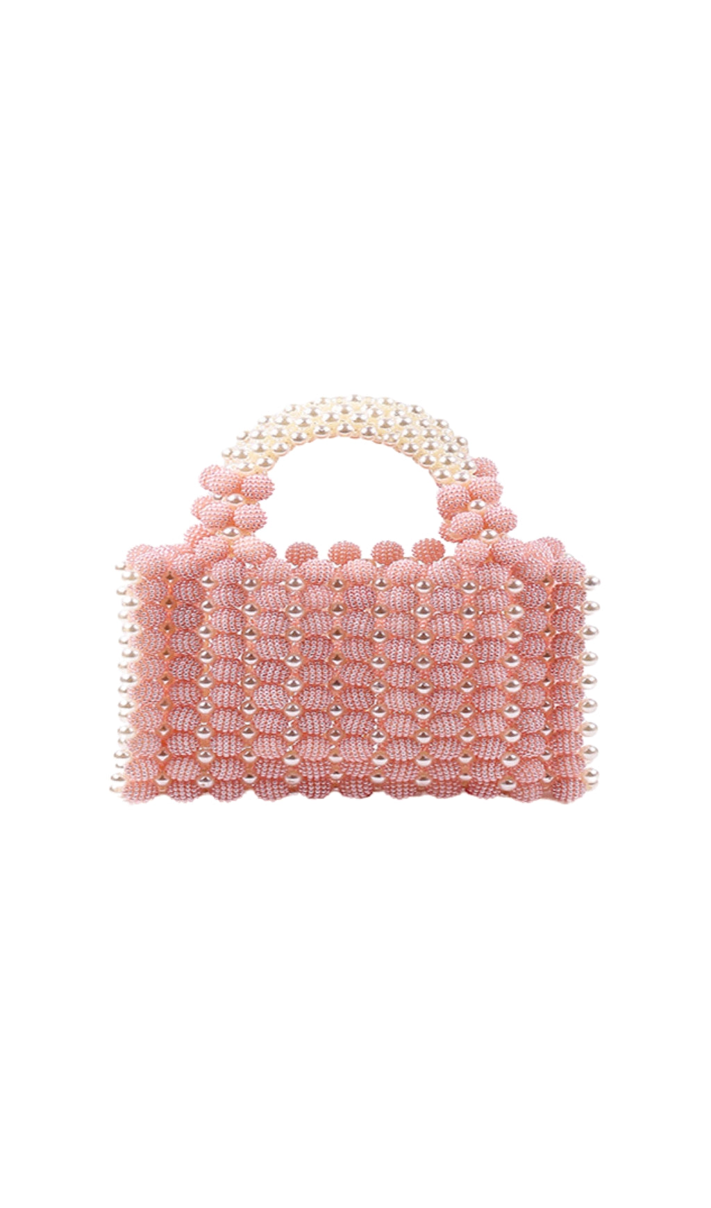 Derin Pearl Handbag for Women - Elegant Designer Clutch Purse with Pearl Accents - Perfect for Evening Parties, Weddings & Special Occasions