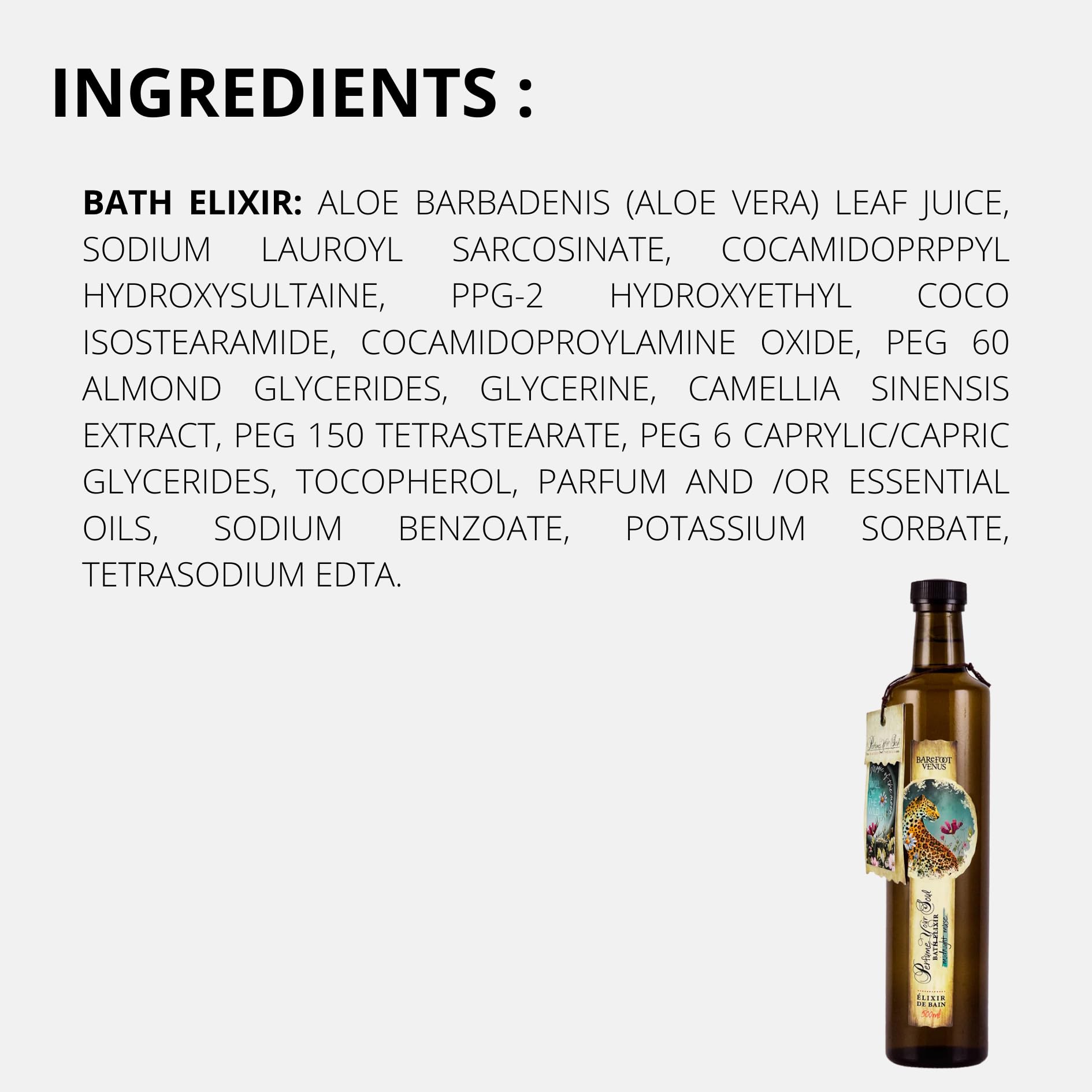 Bath Elixir Bubble Bath - 500ml Midnight Muse Scent | Relaxing Aromatherapy Bath Soak for Stress Relief & Skin Hydration | Perfect for Spa Nights, Self-Care Routines & Gift Giving
