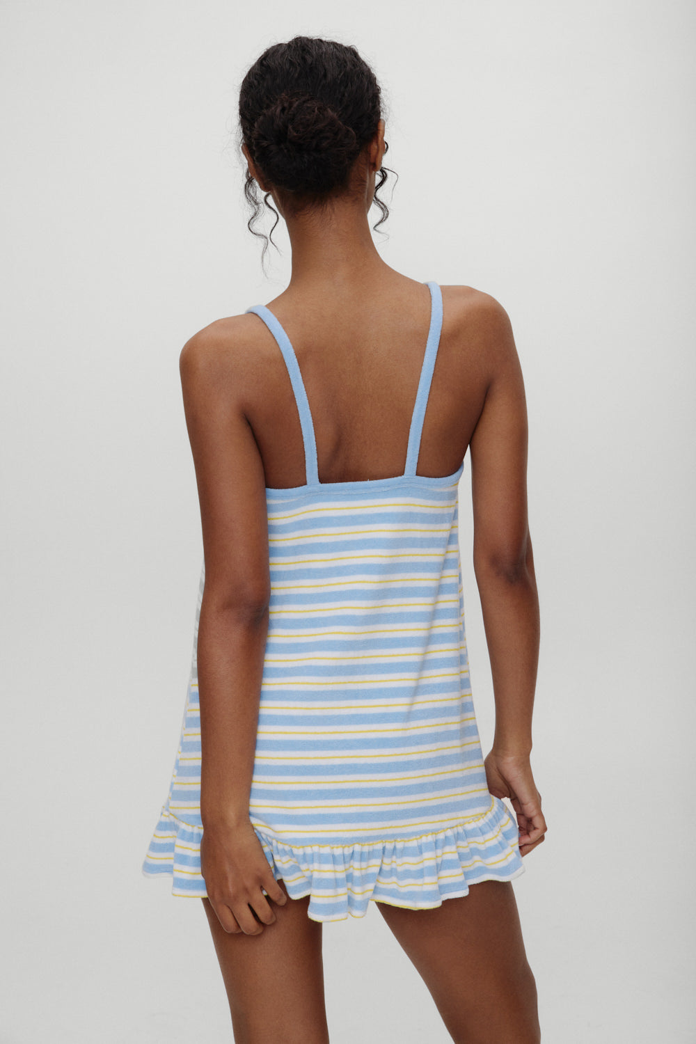 April Striped Babydoll Dress - Ashbury Stripe Flowy Summer Dress for Women | Perfect for Beach Vacation, Date Night & Casual Outings