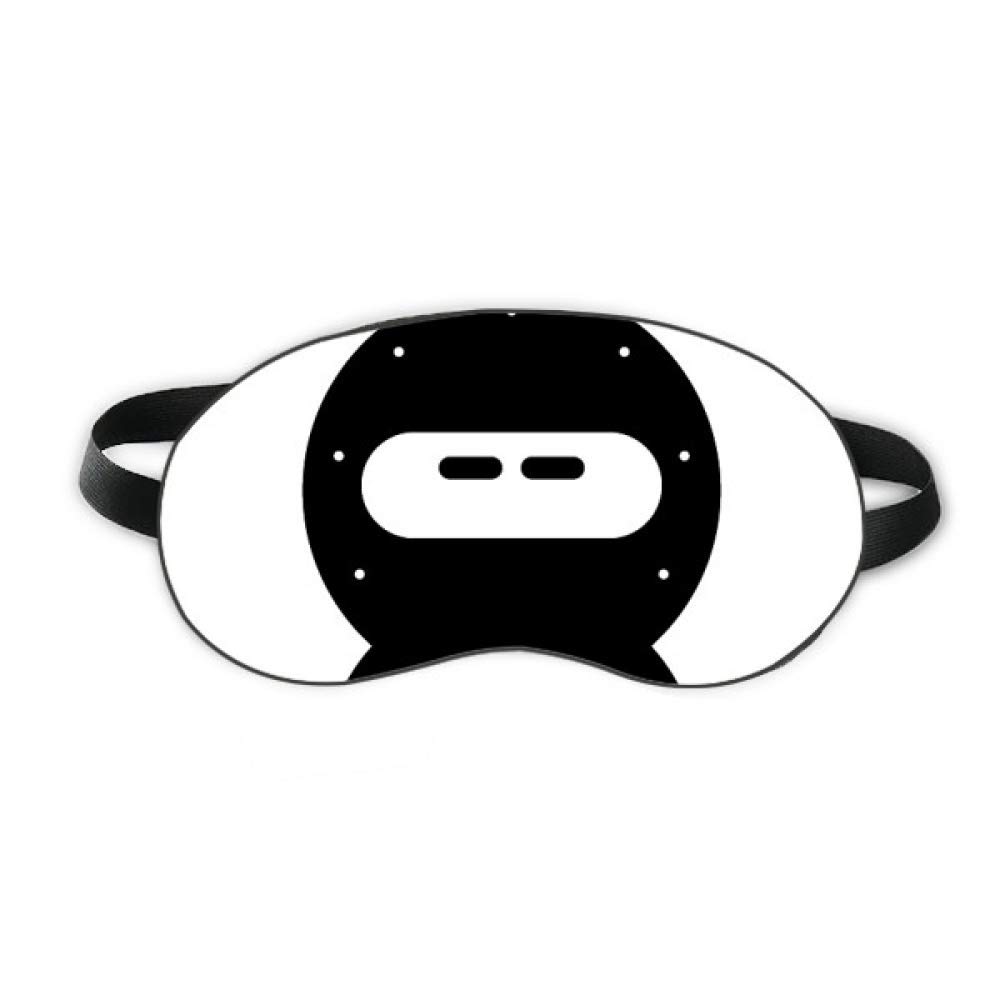 Alien Monster Robot Sleep Mask - Soft Night Blindfold for Better Sleep & Travel - Perfect for Nighttime Rest, Naps, and Long Flights