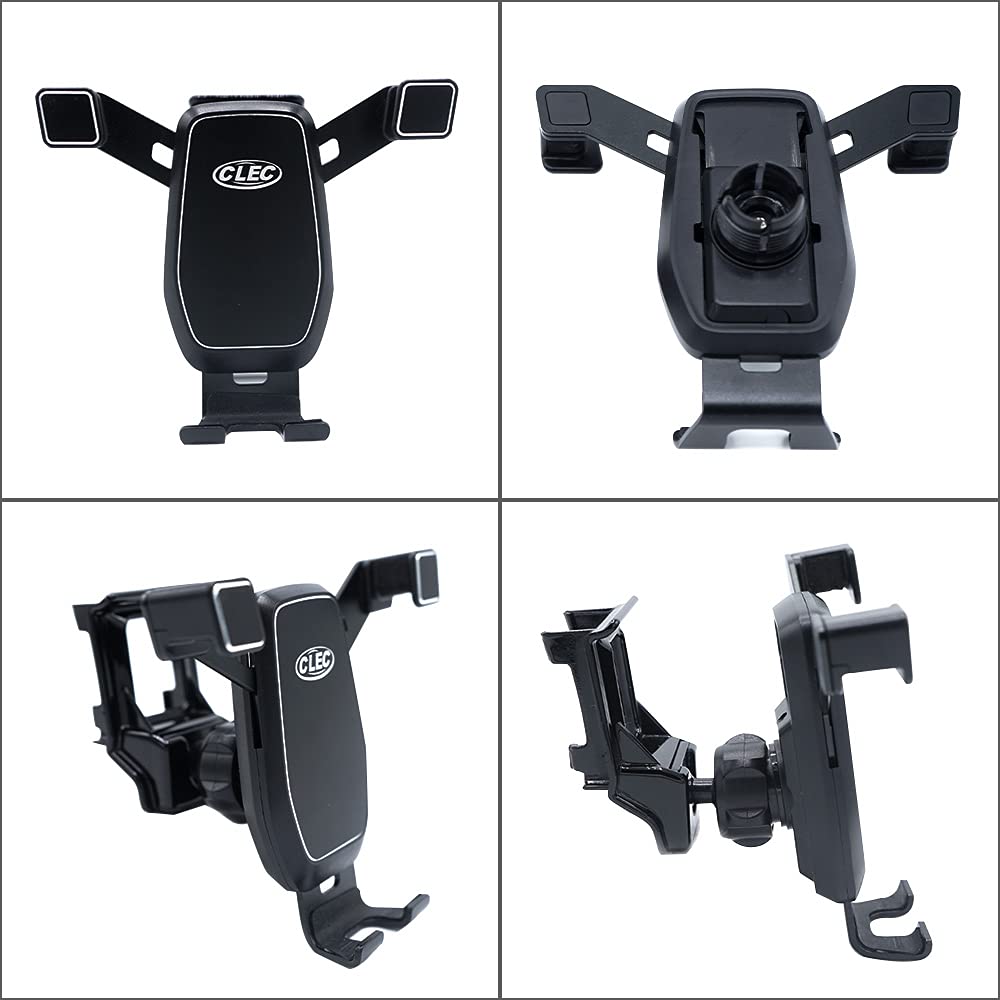 360° Rotating Adjustable Gravity Car Phone Holder for Honda CR-V 2017-2022 | Universal Air Vent Phone Mount Compatible with 4-7 Inch Smartphones (Black) | Perfect for Hands-Free Navigation & Safe Driving
