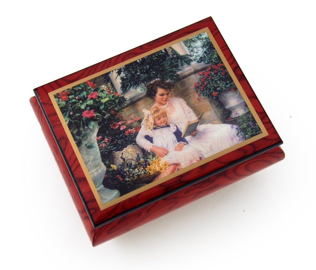 Beautiful Ercolano Music Box with Sandra Kuck's 'A Time Together' Melody | Christmas Gift with 12 Days of Christmas Song Option | Perfect for Holiday Decor, Wedding Favors & Keepsake Gifts