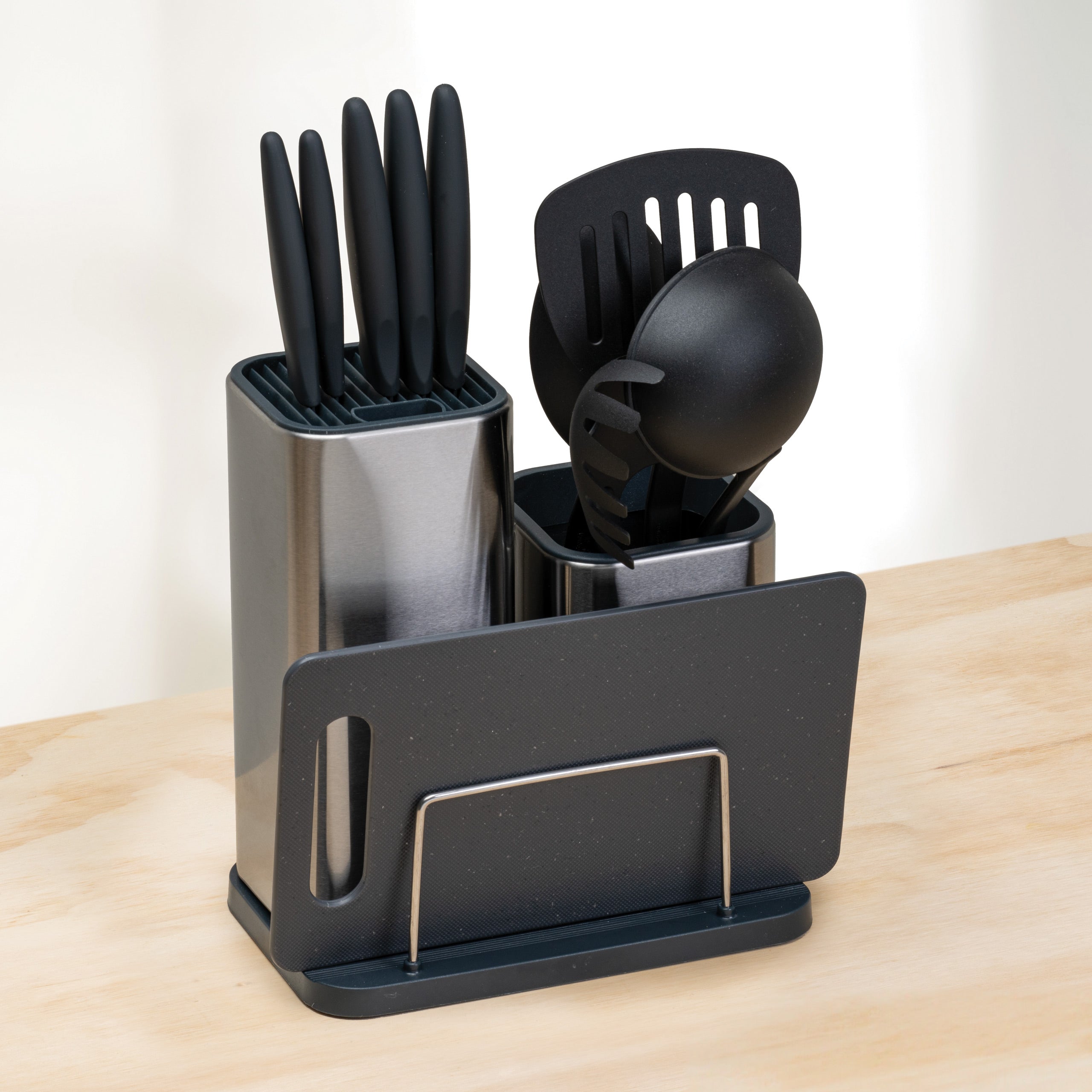 Premium 12-Piece Stainless Steel Kitchen Utensil Set - Non-Slip Ergonomic Handles for Cooking, Baking & Serving - Dishwasher Safe & Durable for Everyday Use