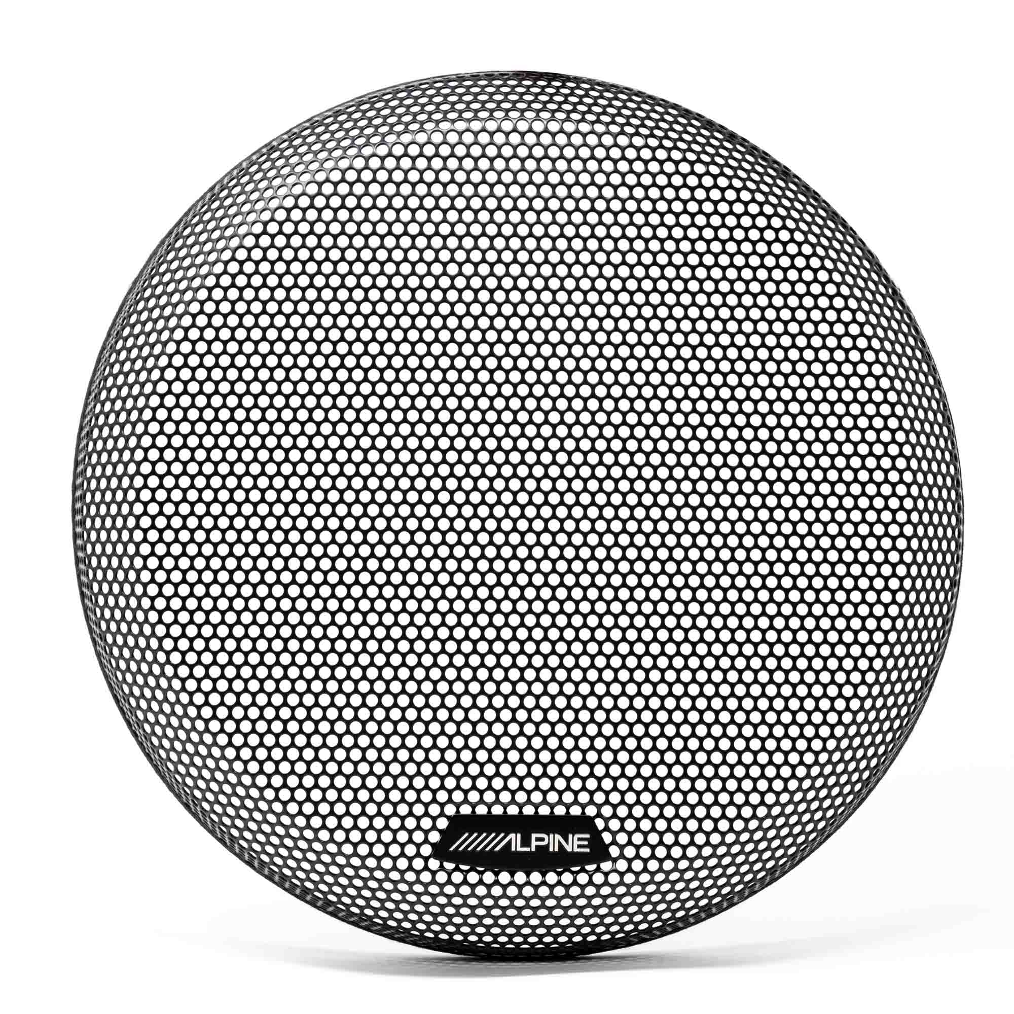 Alpine S2-W10D4 10-Inch Dual 4 Ohm Car Subwoofer 1800W Max Power with KTE-10G.3 Grille - Perfect for Car Audio Systems & Bass Enthusiasts