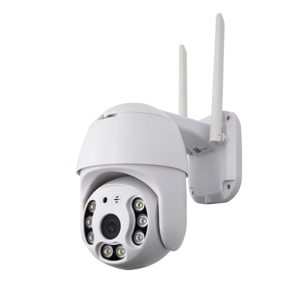 1080P HD 3MP Wireless Security Camera with 355° Pan/Tilt, Motion Tracking & IR Night Vision - WiFi Pet/Baby Monitor with 2-Way Audio & App Control for Home/Office Surveillance (Indoor/Outdoor Use)
