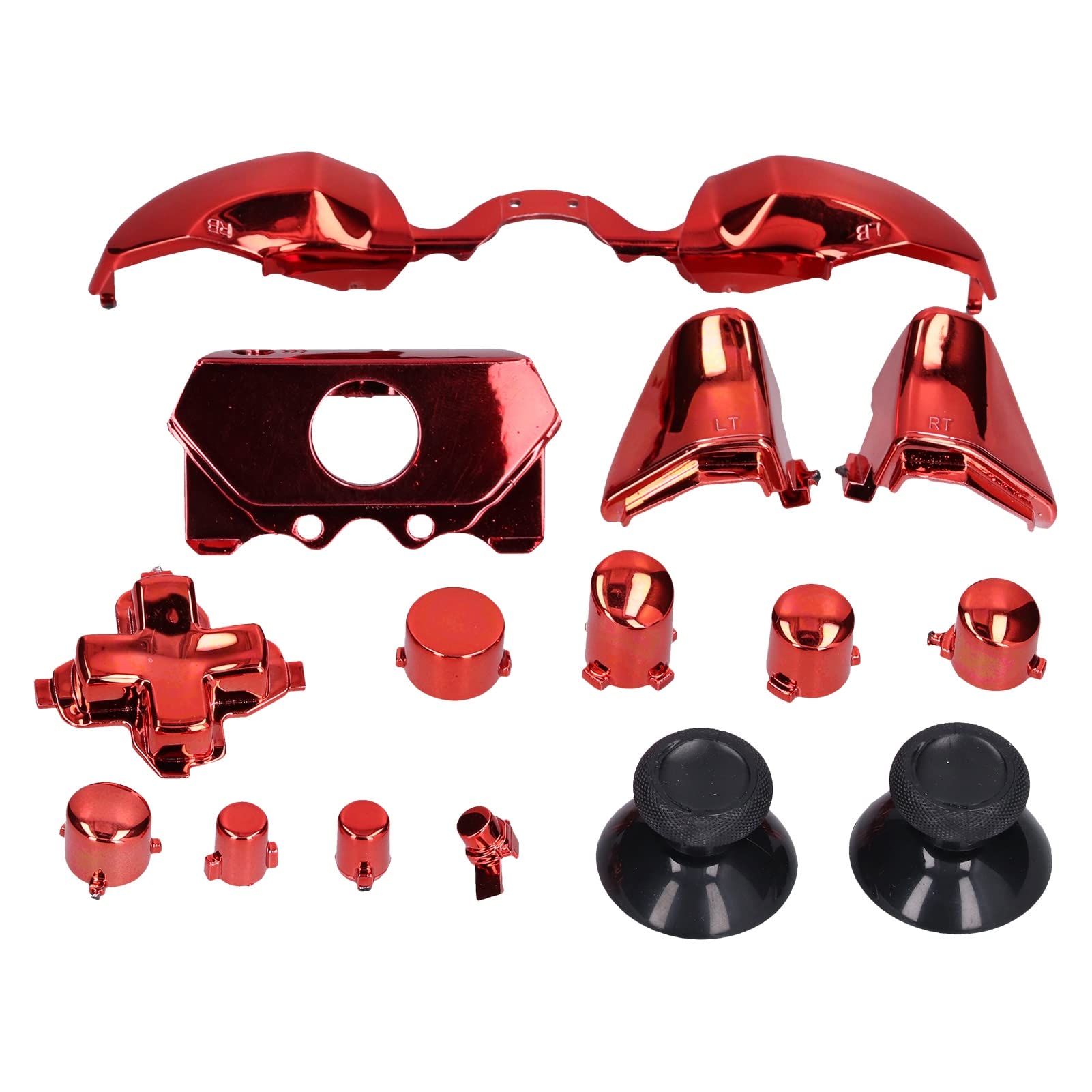 Xbox One Elite Controller Replacement Button Set - LT/RT LB/RB Triggers, D-Pad & Accessories Kit with Screwdriver - Compatible with Xbox One X1 - Perfect for Gaming Repairs & DIY Upgrades