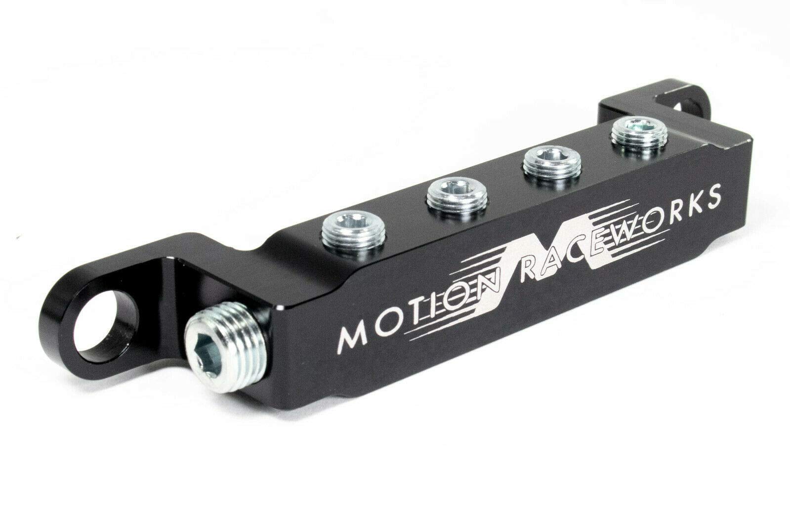 Motion Raceworks Vacuum Boost Reference Billet Aluminum Distribution Block 18-10020 - High Performance Brake Booster for Racing & Off-Road Vehicles