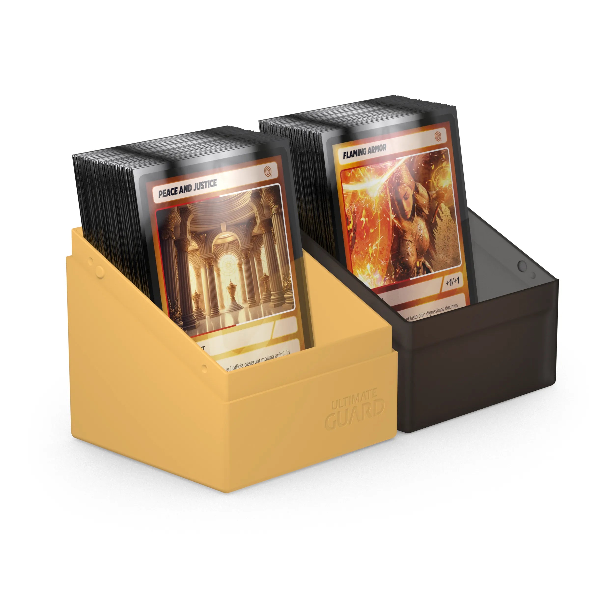 Druidic Secrets Boulder 100+ Deck Box - Sand (Sol) - Premium Storage for Magic: The Gathering & Trading Card Games - Perfect for Gamers & Collectors