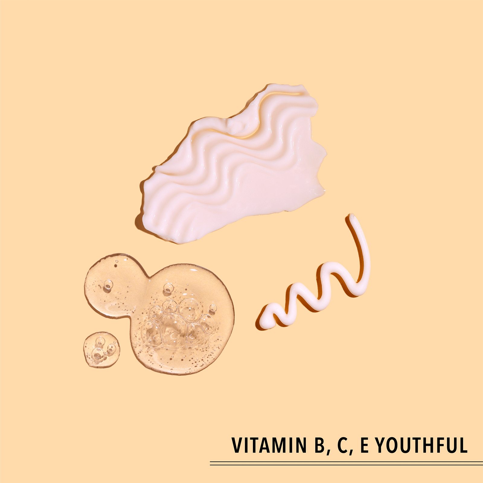 Anti-Aging Vitamin B, C, E Eye Cream for Dark Circles & Wrinkles - Brightening & Hydrating Under Eye Treatment for Day & Night Use