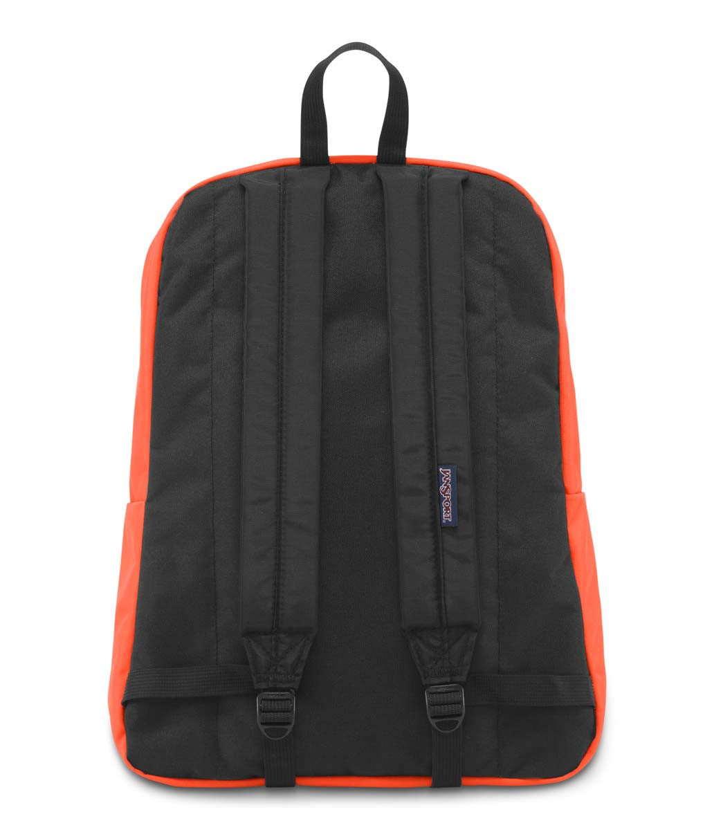 JANSPORT Superbreak Backpack - Lightweight Laptop Backpack for School, College & Travel - Tahitian Orange - Durable Bookbag for Students & Professionals - Perfect for Work, Commuting & Outdoor Adventures