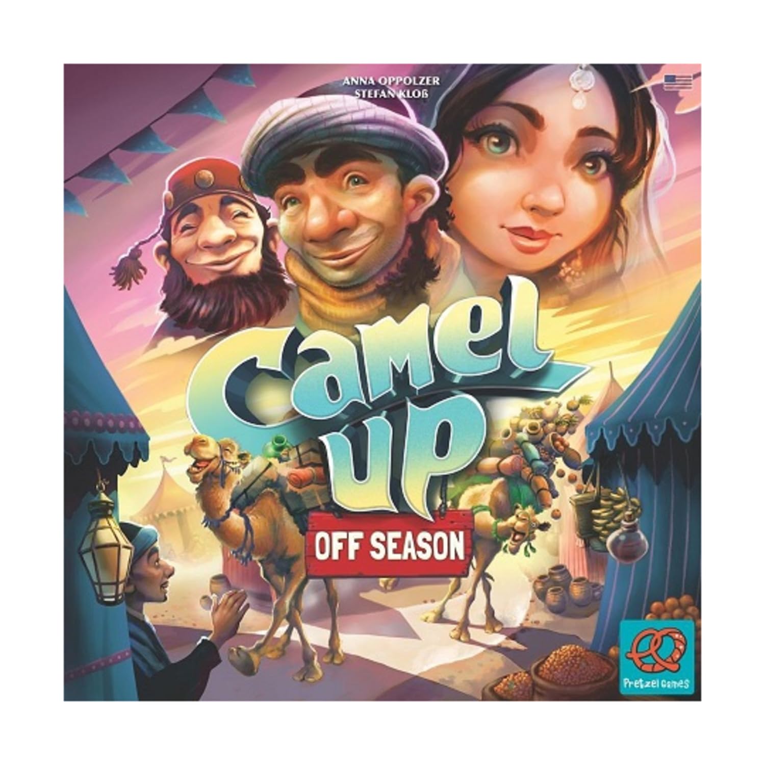 Camel Up Off Season Board Game - Fun Strategy & Dice Game for Family Game Night - Ages 8+ (3-5 Players) - 30-45 Min Playtime - Perfect for Parties & Family Gatherings - by Pretzel Games