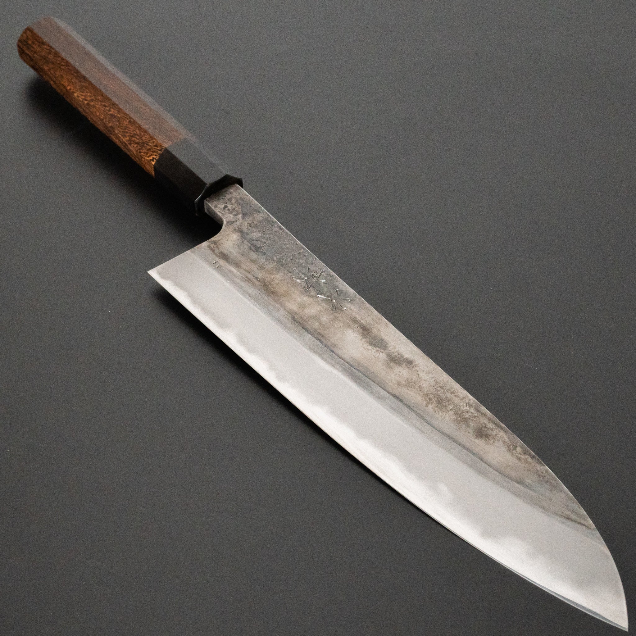 Premium Jiro Tsuchime Wa Gyuto 225mm Japanese Chef Knife with Taihei Tagayasan Handle - Perfect for Sushi, Sashimi & Precision Cutting in Professional Kitchens