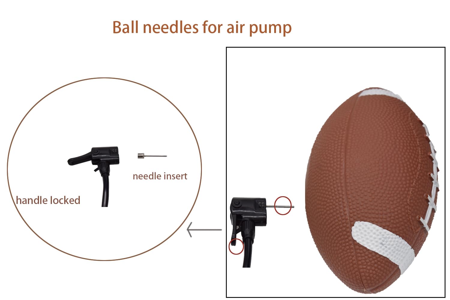 100pcs Ball Pump Needles - Premium Air Inflation Needles for Basketball, Football, Volleyball & Sports Equipment - Perfect for Home, Gym & Outdoor Sports Accessories
