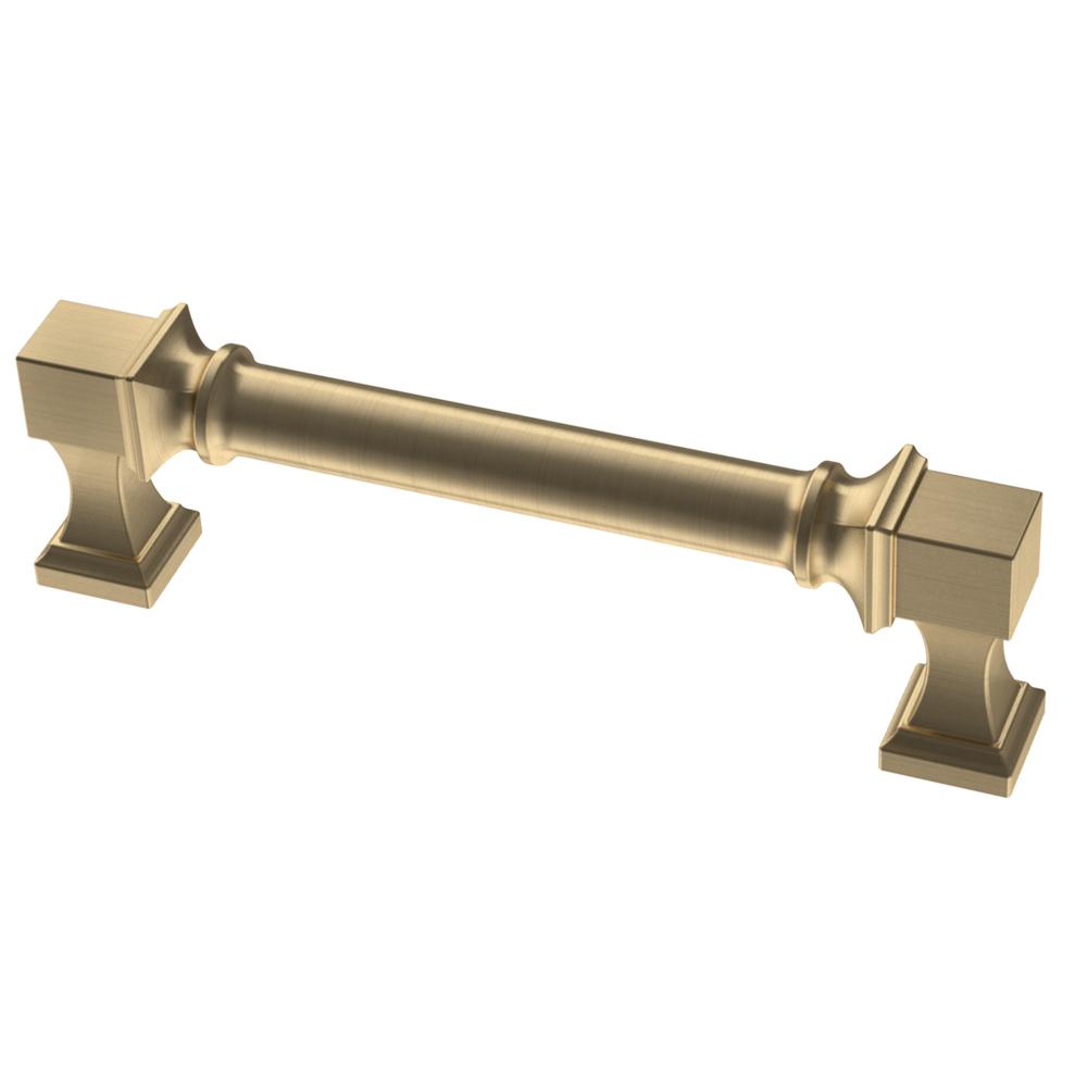 Thea Champagne Bronze Drawer Pulls and Knobs - Elegant Cabinet Hardware for Kitchen & Bathroom Renovation - 10 Pack Matte Finish Pull Handles for Dresser, Wardrobe & Furniture Upgrade
