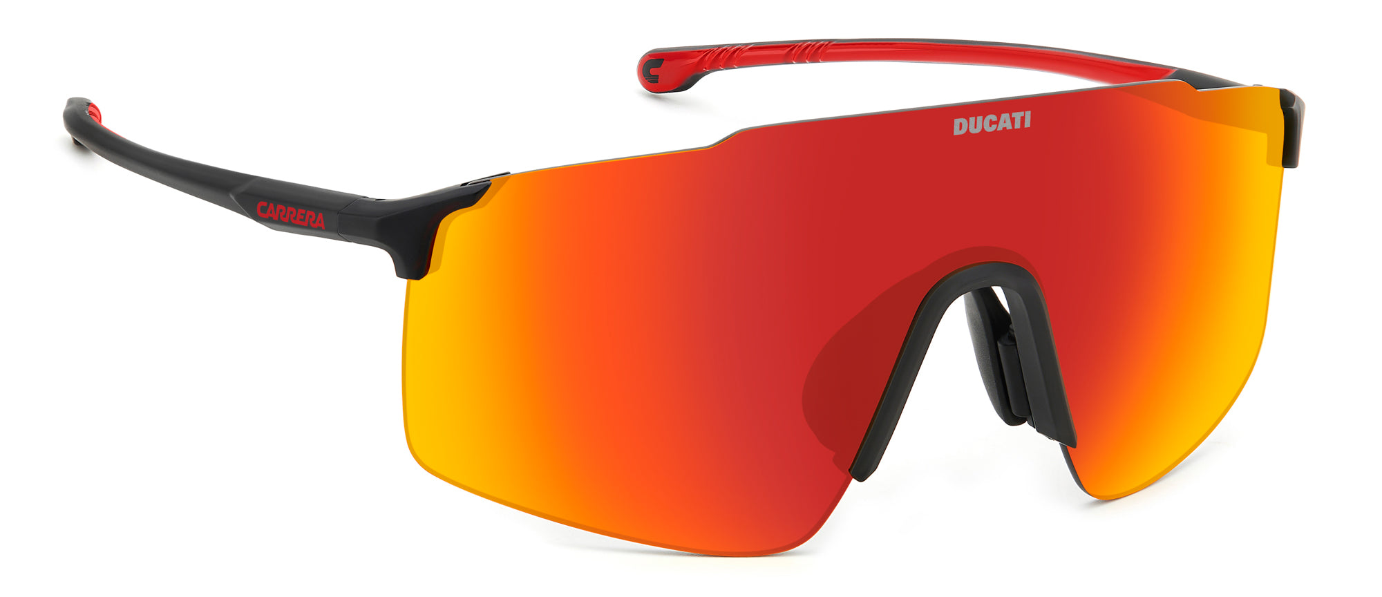 Carrera Ducati CARDUC 033/S Motorcycle Racing Sunglasses - Polarized Sports Shades for Men & Women - UV Protection Bike Glasses for Cycling, Motorcycling & Outdoor Adventures