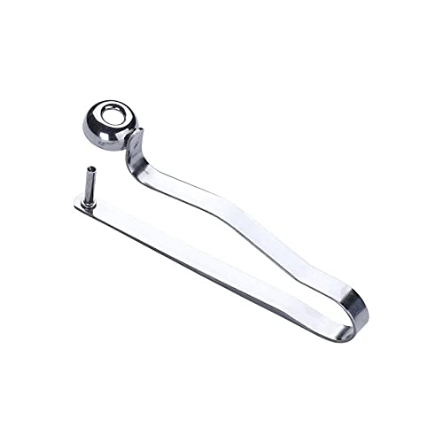 Automatic Olive & Fruit Pitter Tool - Stainless Steel Seed Remover for Kitchen, Dining & Bar | Perfect for Pitting Olives, Cherries & Peaches (Silver, One Size) | Ideal for Home Cooking, Canning & Cocktail Making