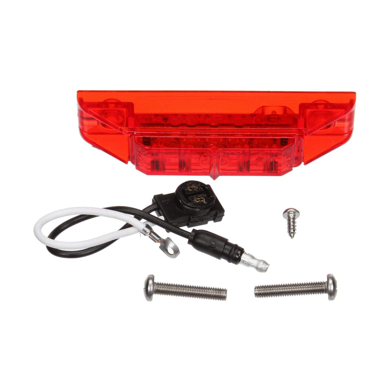 Truck-Lite 35075R LED Clearance Marker Light for Trucks & Trailers - Heavy Duty, Waterproof, DOT Approved - Perfect for Semi Trucks, Commercial Vehicles & RV Safety Lighting
