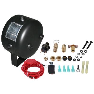 Bulldog Winch Compact Light Duty On Board Air Kit - Portable Air Compressor for Off-Road Vehicles, Trucks & SUVs - Perfect for Tire Inflation, Air Tools & Emergency Use