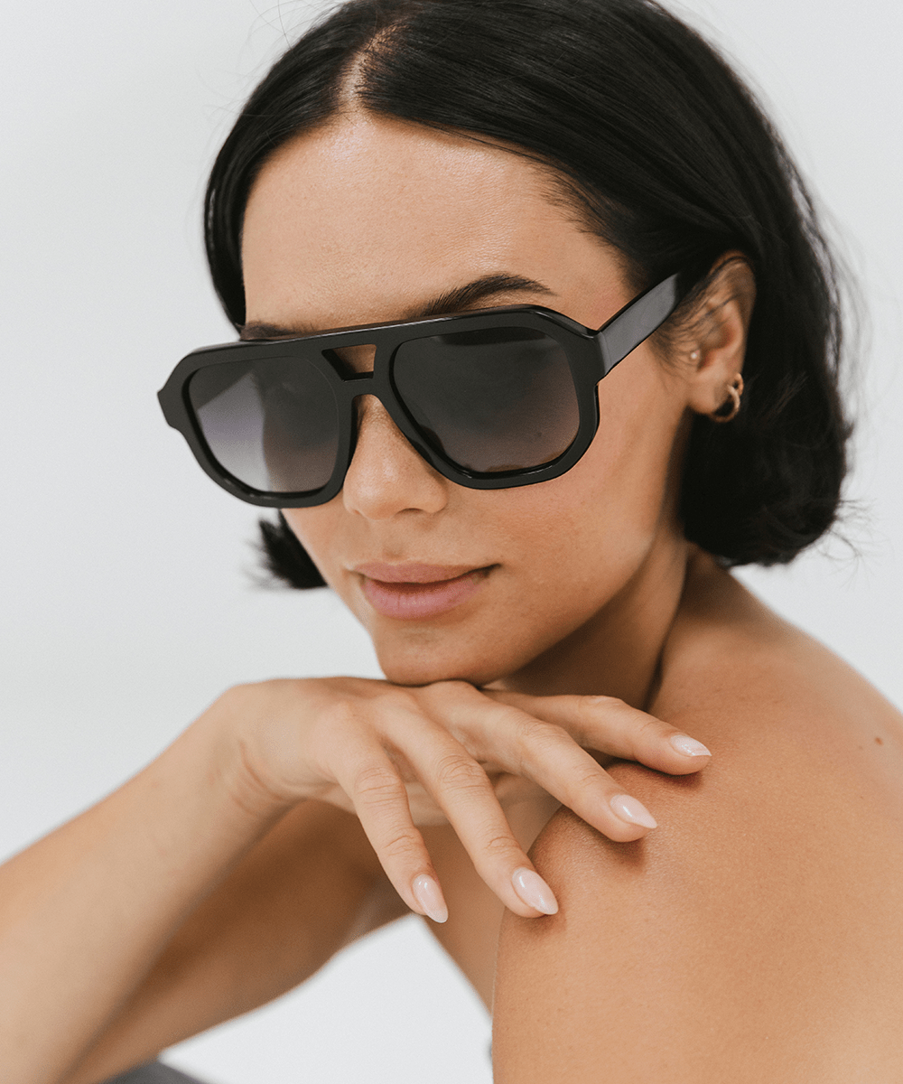 Farrah Aviator Sunglasses for Women - Classic Retro Polarized UV Protection - Perfect for Driving, Travel & Outdoor Activities
