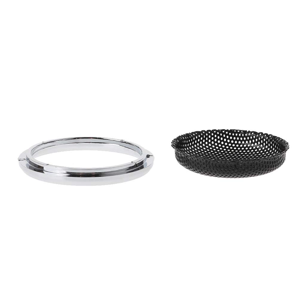 Xuniu 2-Pack Mini Speaker Covers - Tweeter Grill Mesh Protective Grid for Audio Speakers | Perfect for Home Theater, Car Audio & Studio Monitor Protection